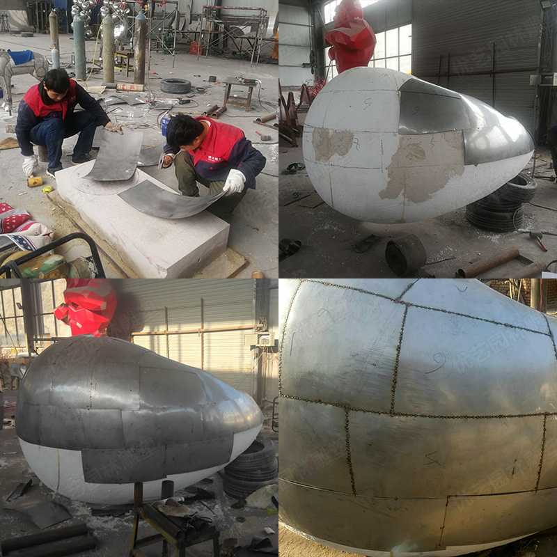 不銹鋼雕塑制作廠家，定制大型不銹鋼雕塑
