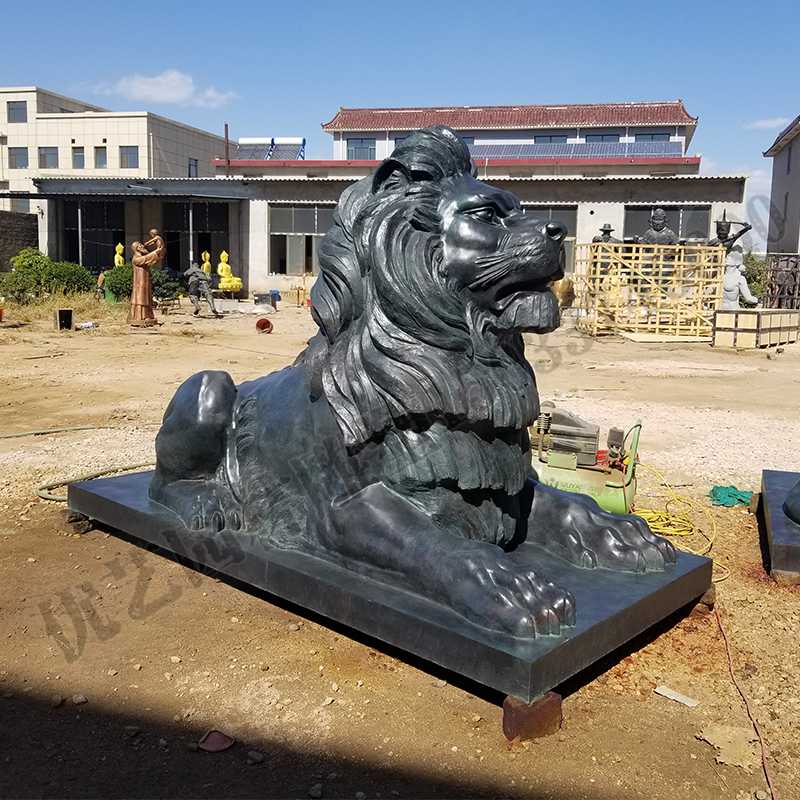 匯豐銅獅子，銅雕塑廠家，歐式銅獅子，銀行銅獅子雕塑