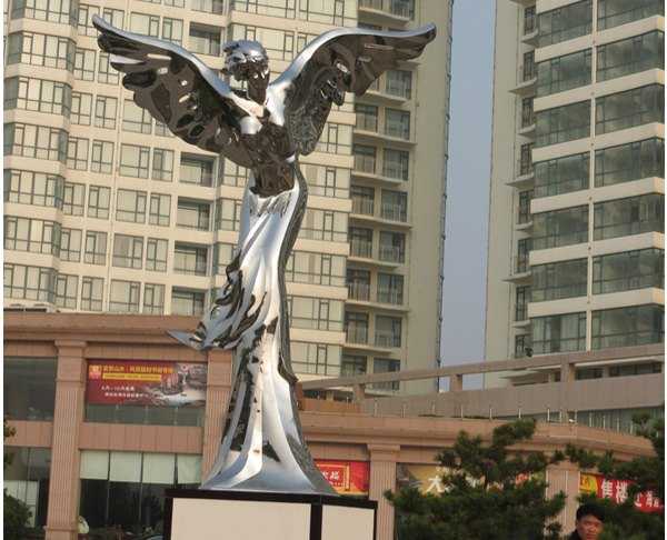 不銹鋼人物雕塑，不銹鋼雕塑工廠